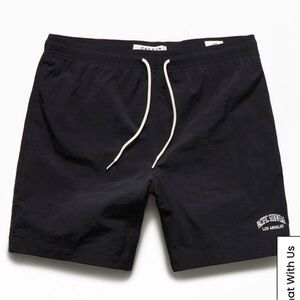 PacSun Men's Black Swim Shorts